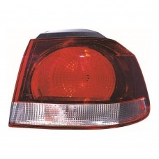 Volkswagen Golf 2009-2013 Outer (Wing) Smoked (Replaces Hella) Rear Light Unit Driver Side